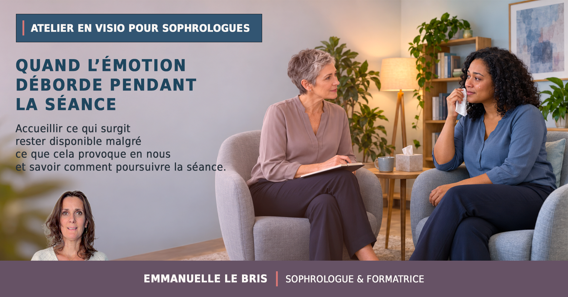 Atelier Quand l'émotion déborde vignette de présentation de l'atelier "sophrologie et sexualité"